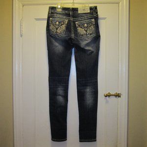 new/flaw MISS ME angel wing butterfly skinny jeans (Mafia Mob Wife Core)